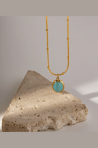 C-199 – 18k Gold Plated Stainless Steel Tarnish Free Waterproof Female Jewellery