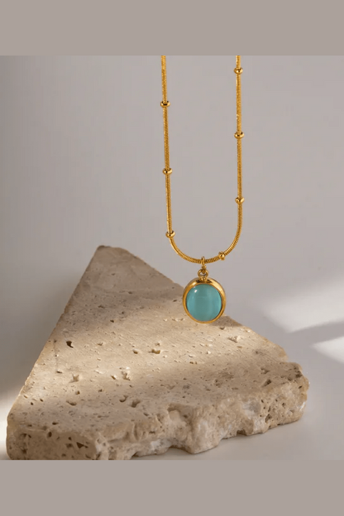 C-199 – 18k Gold Plated Stainless Steel Tarnish Free Waterproof Female Jewellery