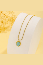 C-199 – 18k Gold Plated Stainless Steel Tarnish Free Waterproof Female Jewellery