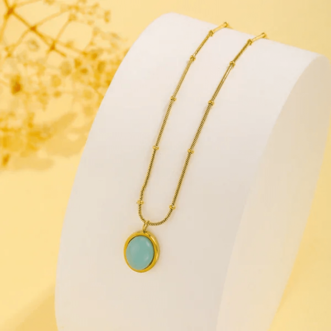C-199 – 18k Gold Plated Stainless Steel Tarnish Free Waterproof Female Jewellery
