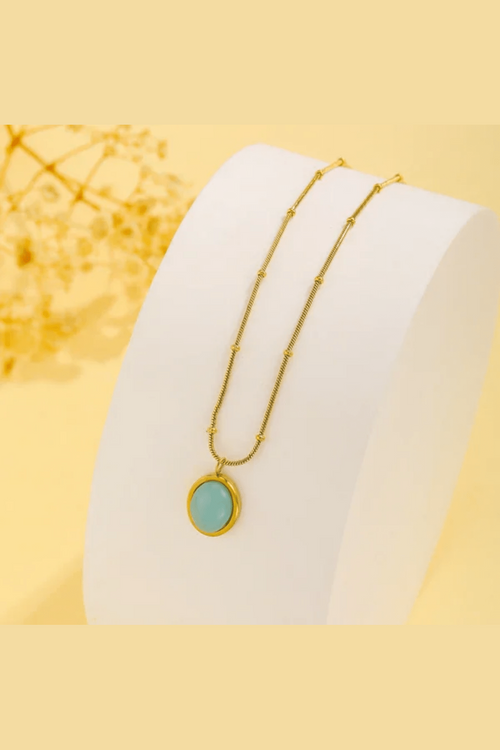 C-199 – 18k Gold Plated Stainless Steel Tarnish Free Waterproof Female Jewellery