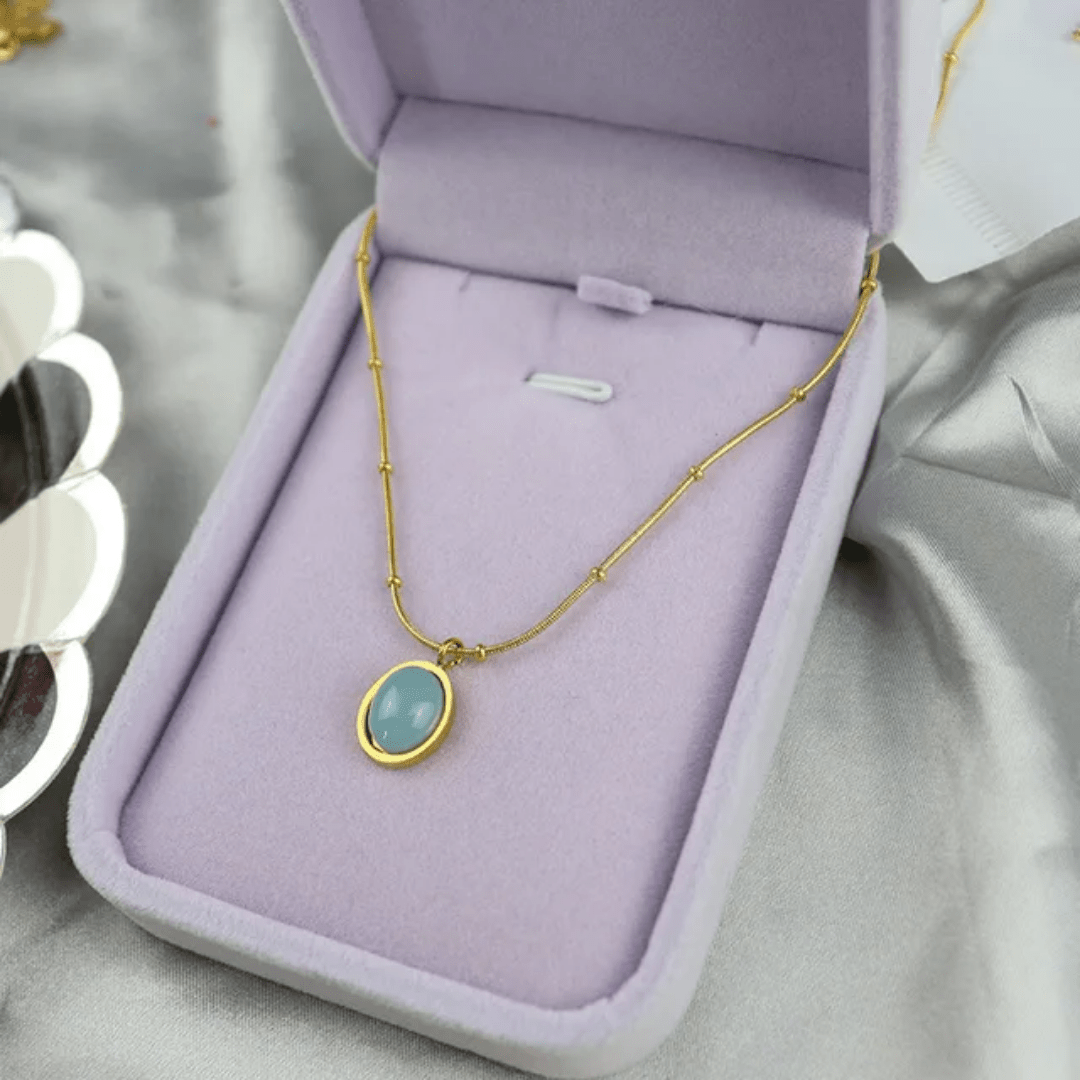 C-199 – 18k Gold Plated Stainless Steel Tarnish Free Waterproof Female Jewellery