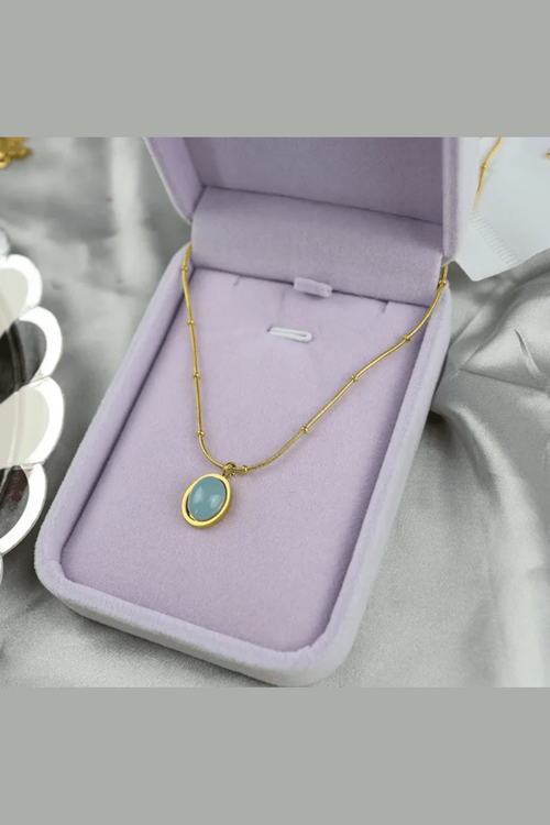 C-199 – 18k Gold Plated Stainless Steel Tarnish Free Waterproof Female Jewellery