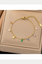 B-93 – 18k Gold Plated Stainless Steel Tarnish Free Waterproof Female Jewellery