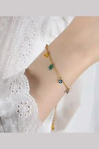 B-93 – 18k Gold Plated Stainless Steel Tarnish Free Waterproof Female Jewellery