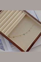 B-93 – 18k Gold Plated Stainless Steel Tarnish Free Waterproof Female Jewellery