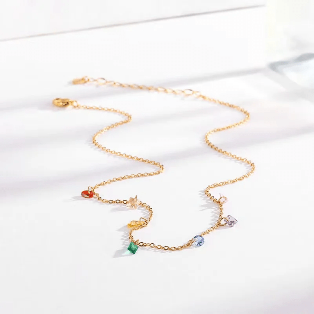 C-214 – 18k Gold Plated Stainless Steel Tarnish Free Waterproof Female Jewellery