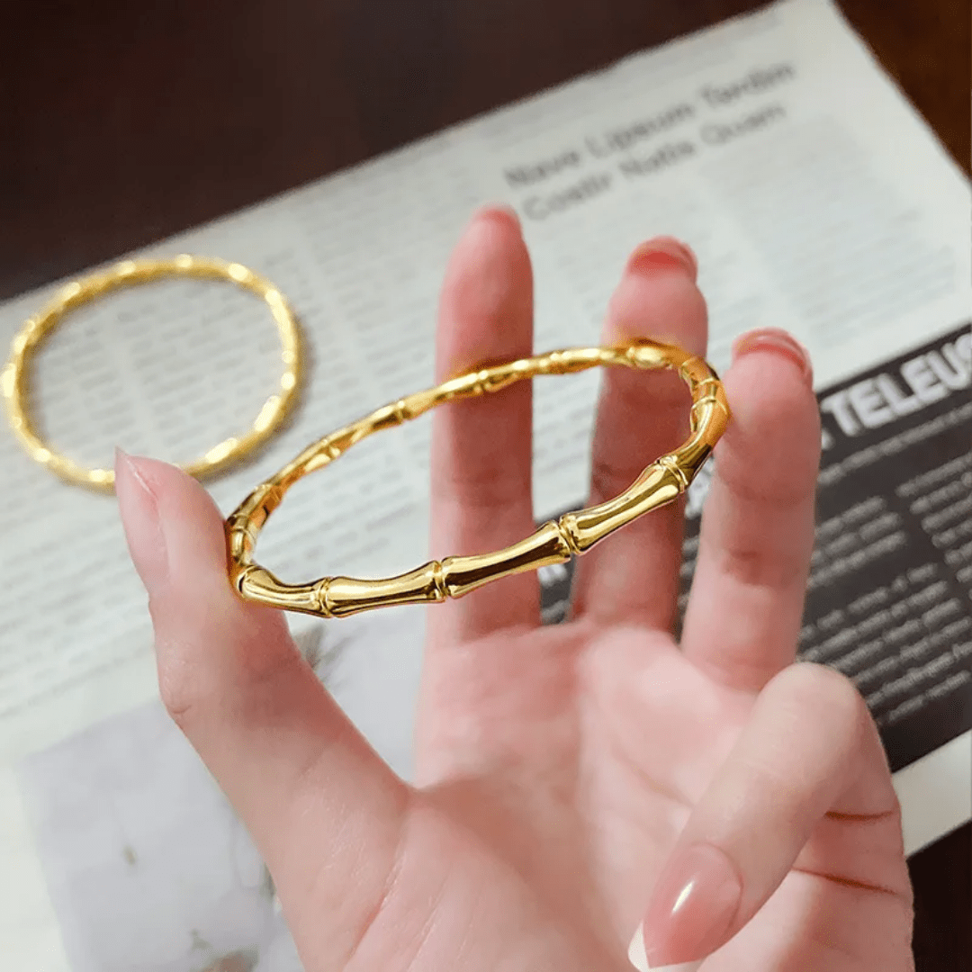 B-96 – 18k Gold Plated Stainless Steel Tarnish Free Waterproof Female Jewellery