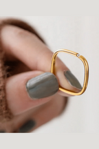 R-133 SIZE-6,8 AVAILABLE 18k Gold Plated Stainless Steel Tarnish Free Waterproof Female Jewellery