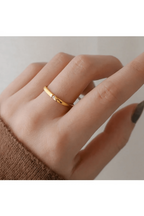 R-133 SIZE-6,8 AVAILABLE 18k Gold Plated Stainless Steel Tarnish Free Waterproof Female Jewellery