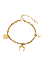 B-80 – 18k Gold Plated Stainless Steel Tarnish Free Waterproof Female Jewellery