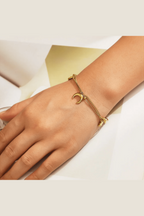 B-80 – 18k Gold Plated Stainless Steel Tarnish Free Waterproof Female Jewellery