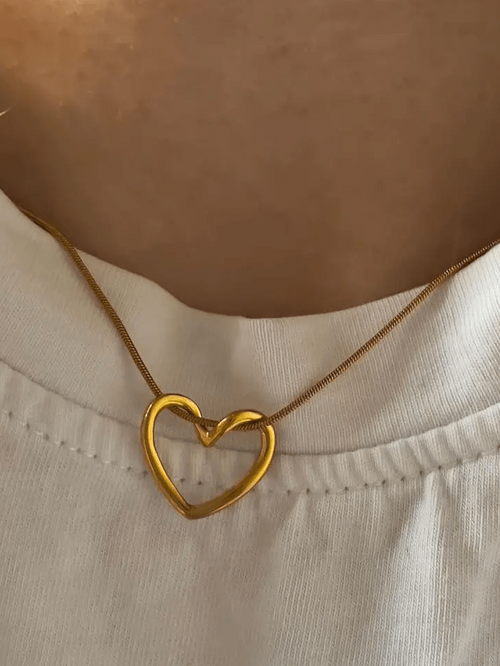 C-260 – 18k Gold Plated Stainless Steel Tarnish Free Waterproof Female Jewellery