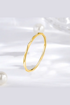 R-136 SIZE-6,7,8 AVAILABLE 18k Gold Plated Stainless Steel Tarnish Free Waterproof Female Jewellery