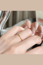 R-140 SIZE-6,7,8 AVAILABLE 18k Gold Plated Stainless Steel Tarnish Free Waterproof Female Jewellery