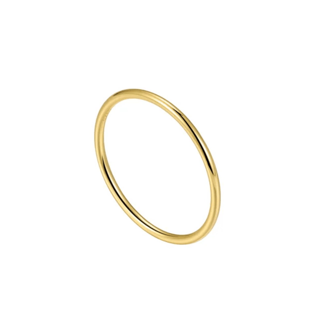 R-140 SIZE-6,7,8 AVAILABLE 18k Gold Plated Stainless Steel Tarnish Free Waterproof Female Jewellery