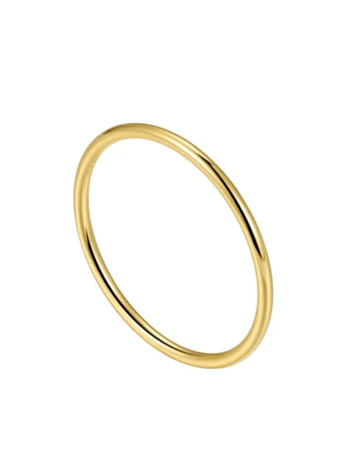 R-140 SIZE-6,7,8 AVAILABLE 18k Gold Plated Stainless Steel Tarnish Free Waterproof Female Jewellery