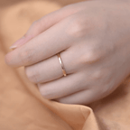 R-142 SIZE-6,7,8 AVAILABLE 18k Gold Plated Stainless Steel Tarnish Free Waterproof Female Jewellery