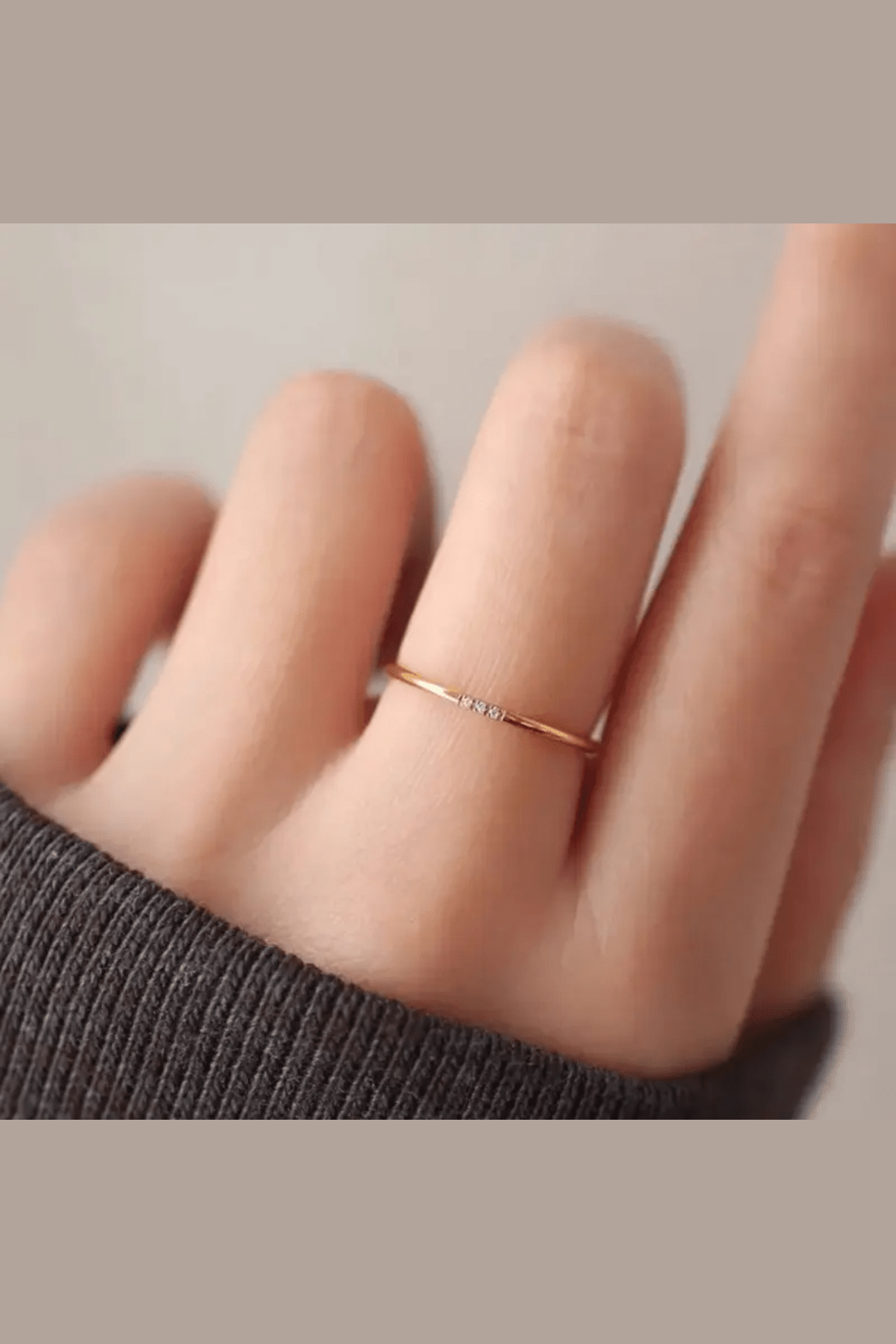 R-146 SIZE- 8 AVAILABLE 18k Gold Plated Stainless Steel Tarnish Free Waterproof Female Jewellery Copy