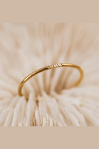 R-146 SIZE- 8 AVAILABLE 18k Gold Plated Stainless Steel Tarnish Free Waterproof Female Jewellery Copy