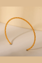 B-100 – 18k Gold Plated Stainless Steel Tarnish Free Waterproof Female bracelet