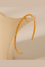 B-100 – 18k Gold Plated Stainless Steel Tarnish Free Waterproof Female bracelet