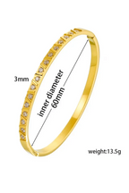 B-104 – 18k Gold Plated Stainless Steel Tarnish Free Waterproof Female Jewellery