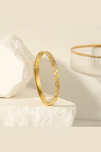 B-102 – 18k Gold Plated Stainless Steel Tarnish Free Waterproof Female Jewellery