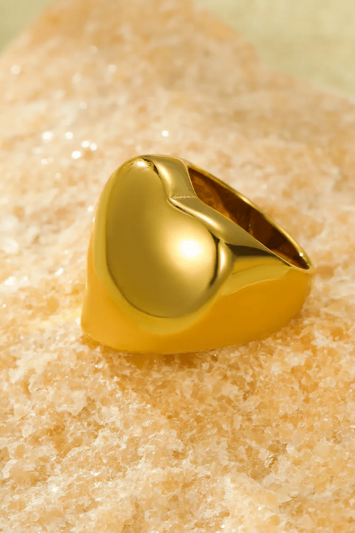 Sonika 18k Gold Plated ring