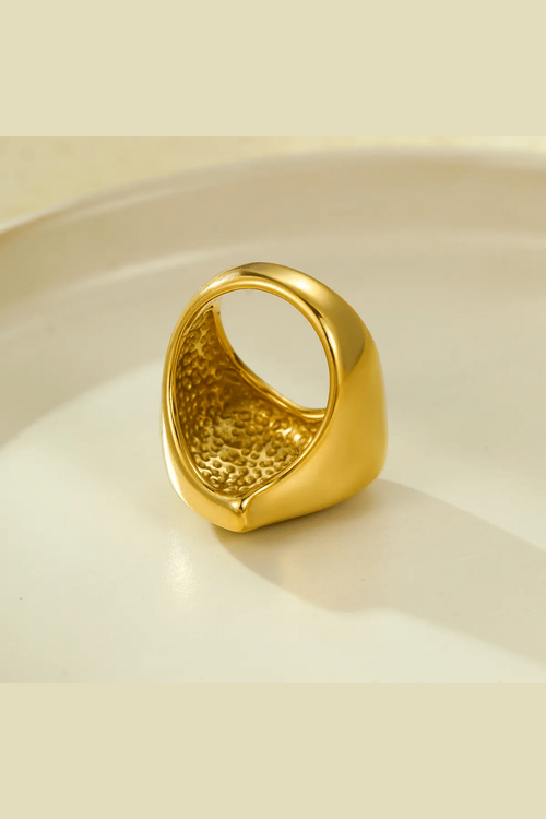 Sonika 18k Gold Plated ring