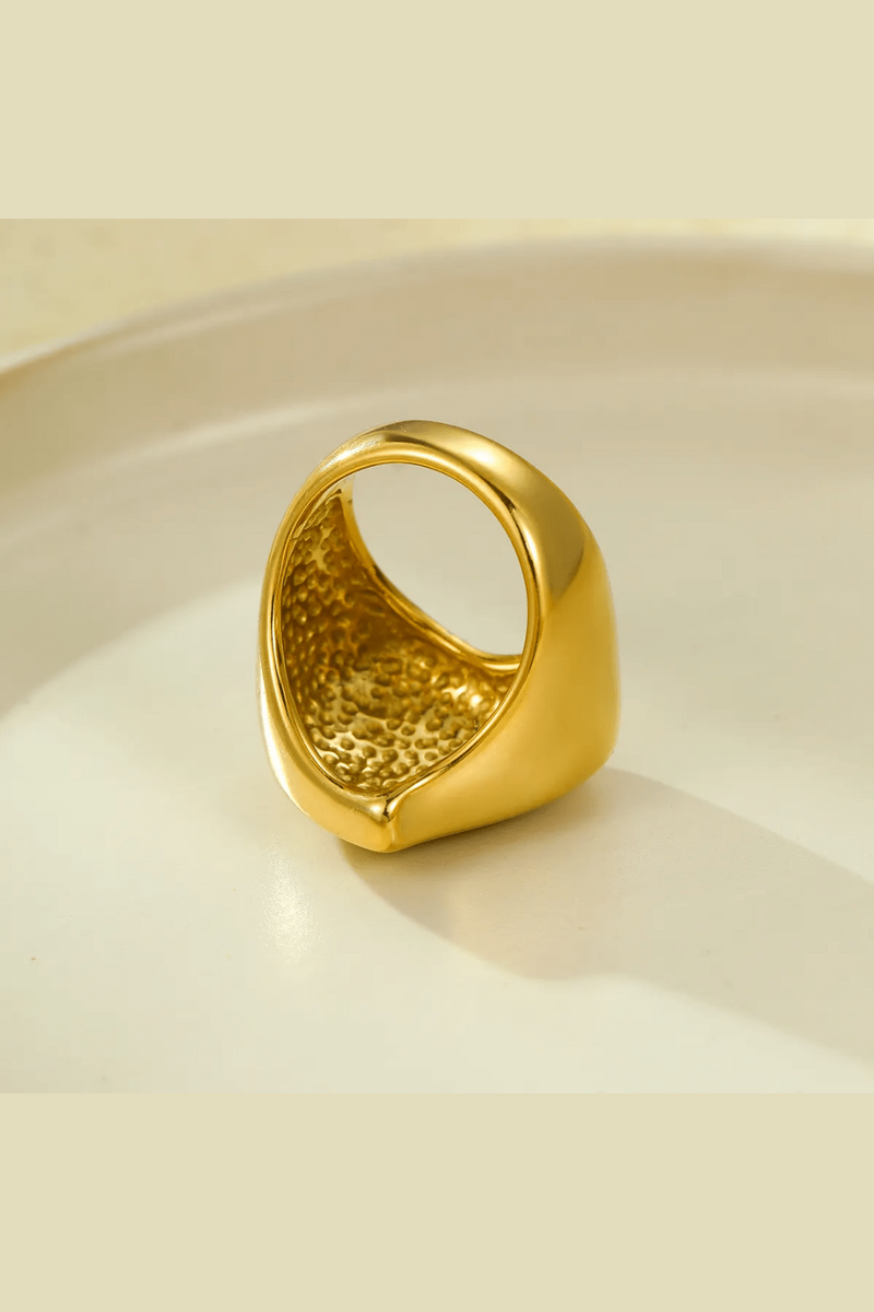 Sonika 18k Gold Plated ring