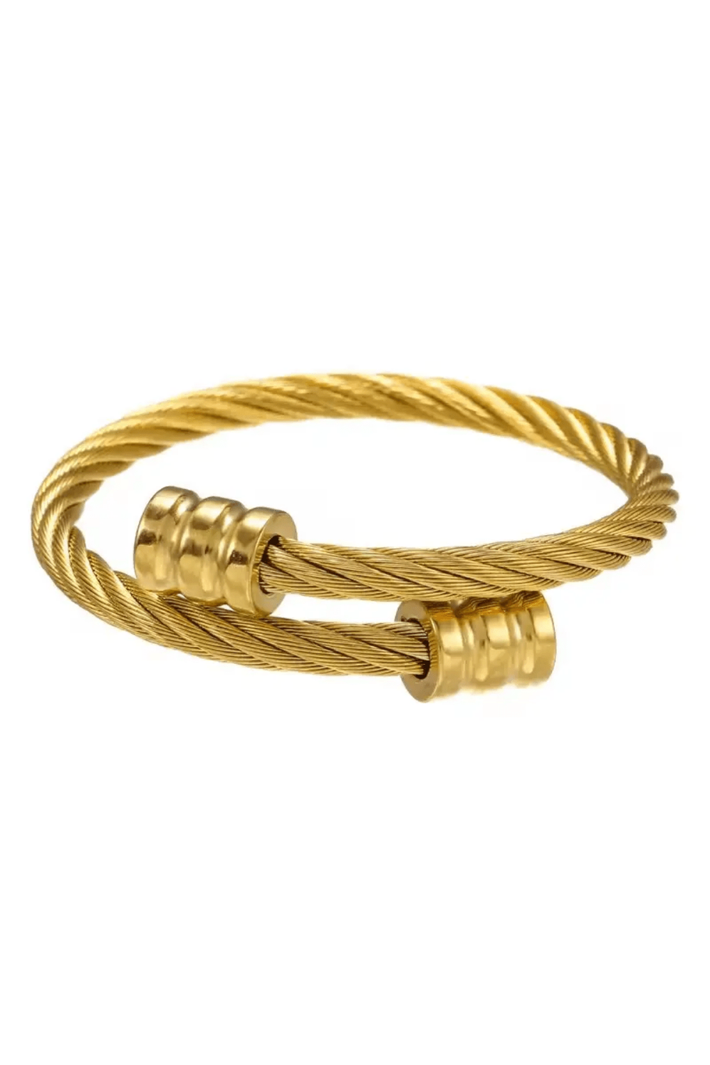 MB-3-GOLDEN-Stainless Steel Anti Tarnish Waterproof Male Jewellery