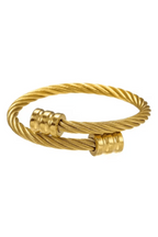 MB-3-GOLDEN-Stainless Steel Anti Tarnish Waterproof Male Jewellery