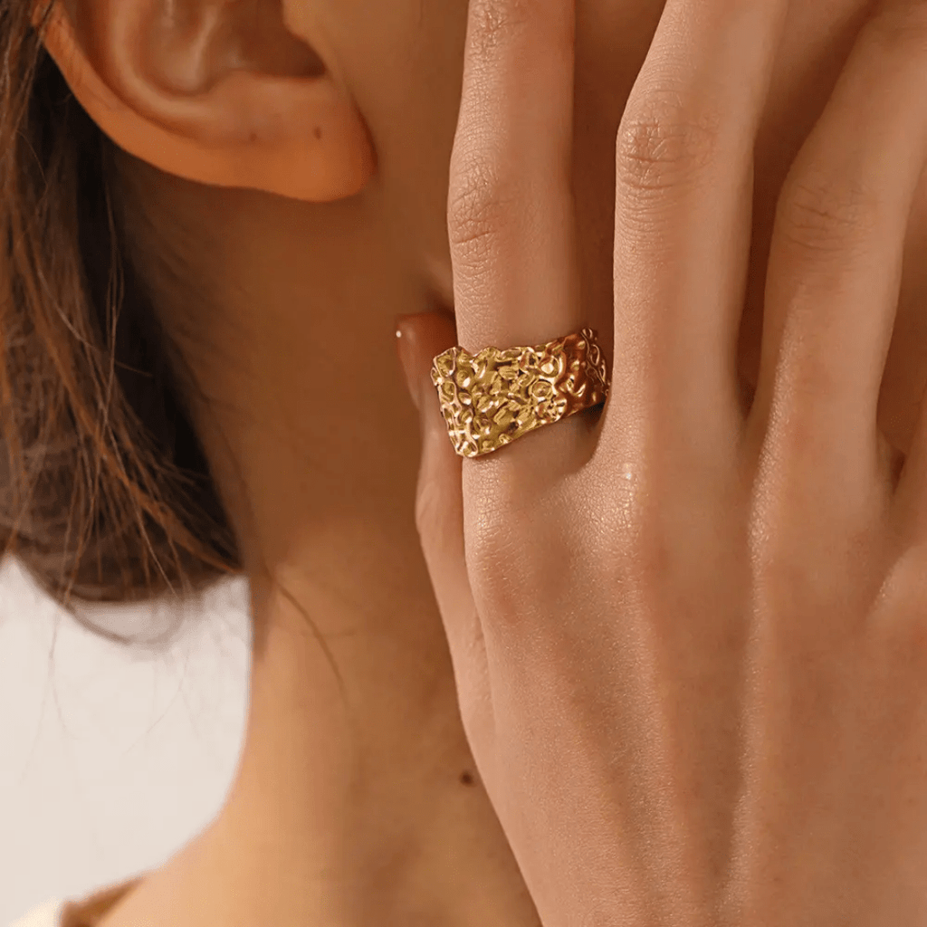 R-149 – 18k Gold Plated Stainless Steel Tarnish Free Waterproof Female Jewellery