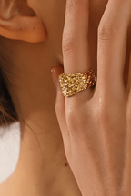 R-149 – 18k Gold Plated Stainless Steel Tarnish Free Waterproof Female Jewellery