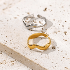 R-151– 18k Gold Plated Stainless Steel Tarnish Free Waterproof Female Jewellery