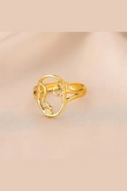 R-152– 18k Gold Plated Stainless Steel Tarnish Free Waterproof Female Jewellery