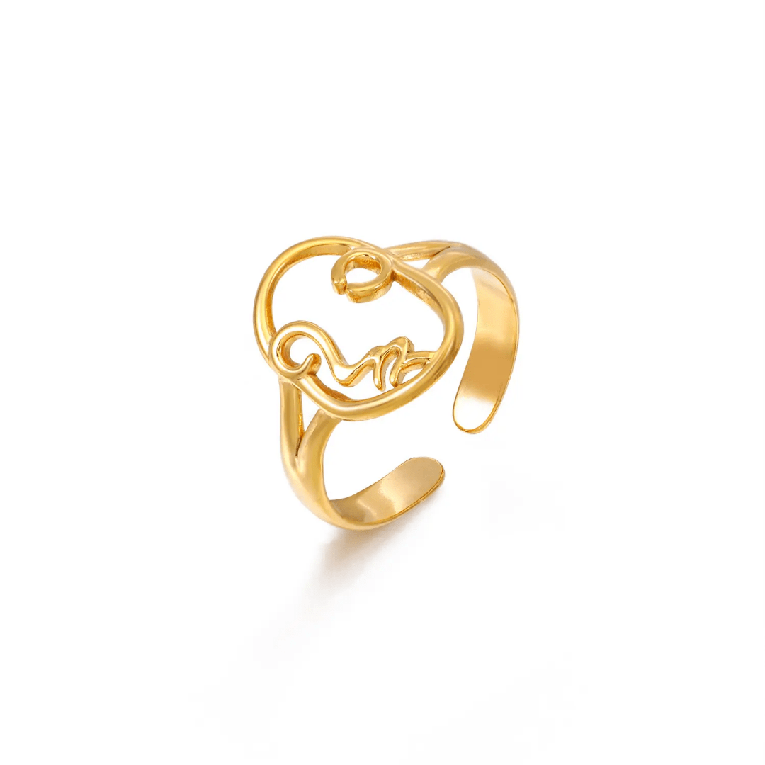 R-152– 18k Gold Plated Stainless Steel Tarnish Free Waterproof Female Jewellery
