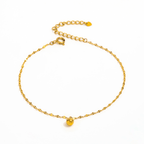 B-106 – 18k Gold Plated Stainless Steel Tarnish Free Waterproof Female Jewellery