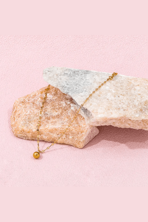 B-106 – 18k Gold Plated Stainless Steel Tarnish Free Waterproof Female Jewellery