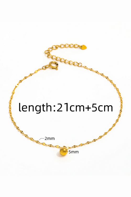 B-106 – 18k Gold Plated Stainless Steel Tarnish Free Waterproof Female Jewellery