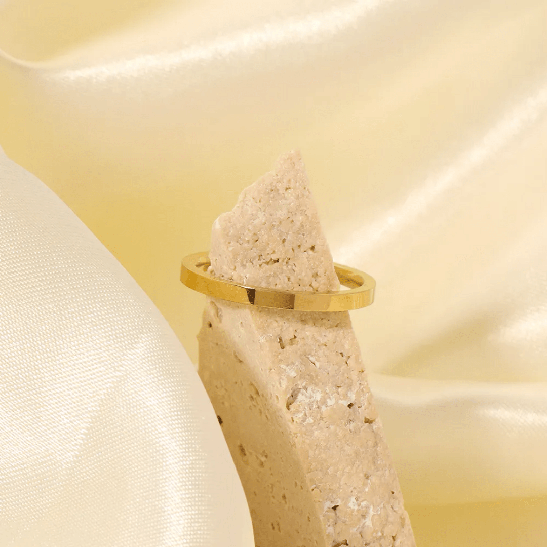 Netal 18k Gold Plated ring