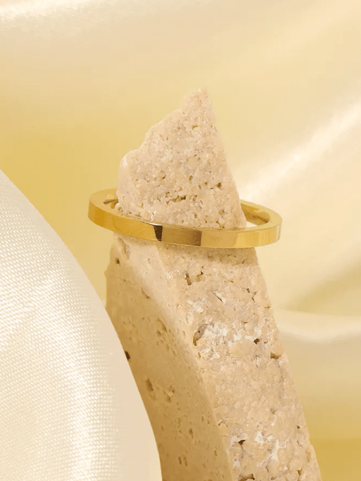 Netal 18k Gold Plated ring
