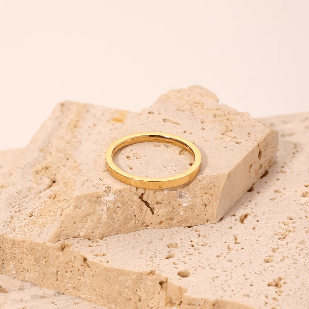 Netal 18k Gold Plated ring