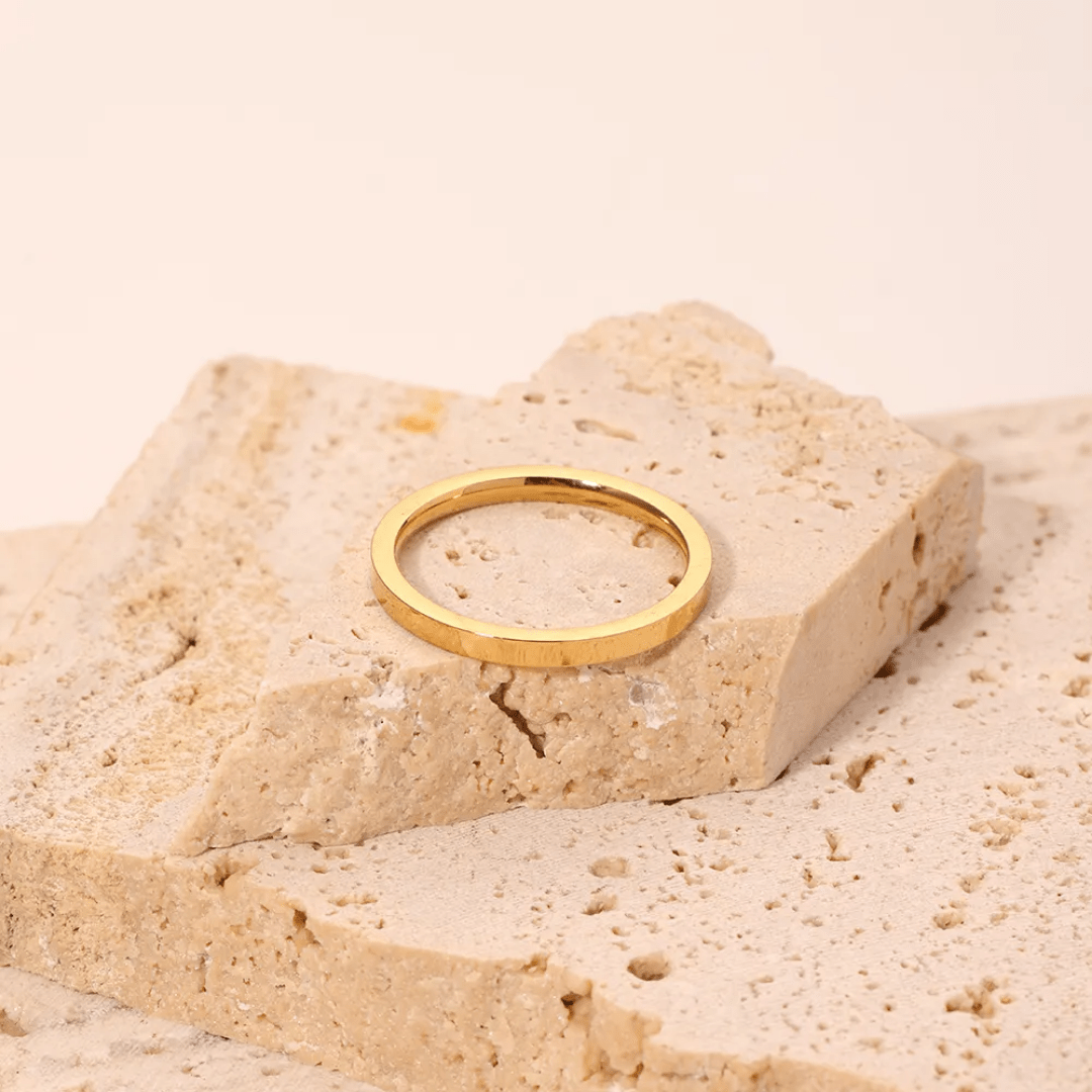 Netal 18k Gold Plated ring