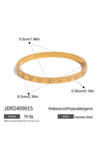 B-108 – 18k Gold Plated Stainless Steel Tarnish Free Waterproof Female Jewellery