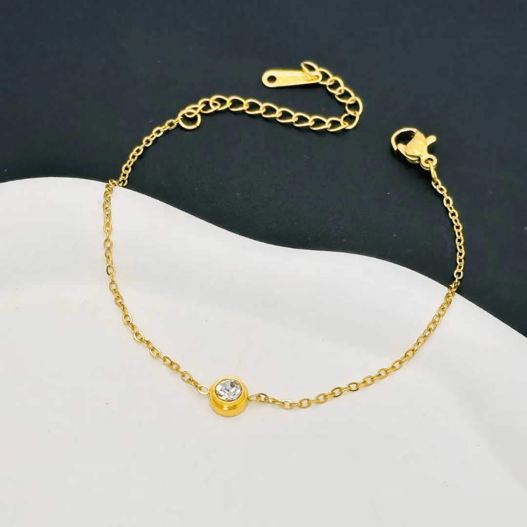 B-92 – 18k Gold Plated Stainless Steel Tarnish Free Waterproof Female Jewellery