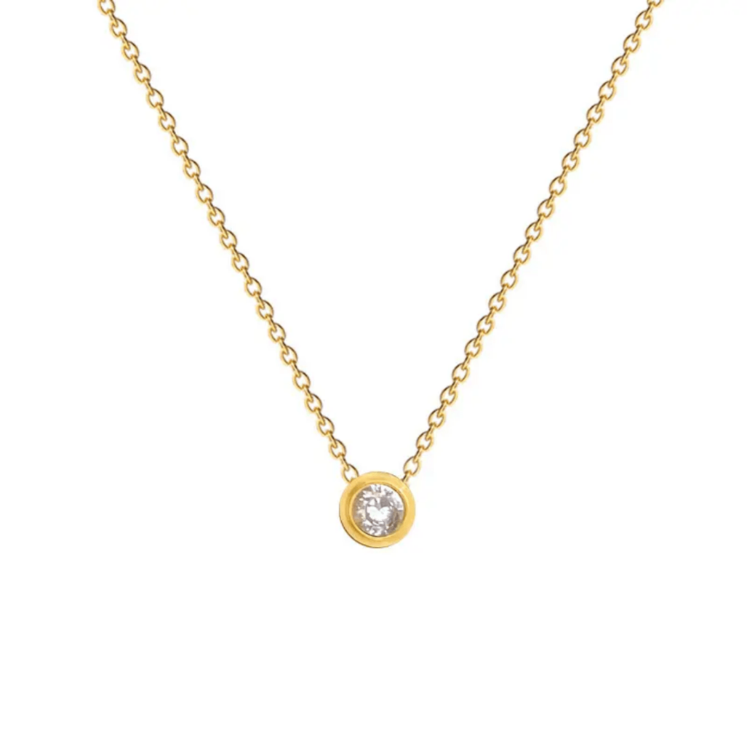 C-301 – 18k Gold Plated Stainless Steel Tarnish Free Waterproof Female Jewellery