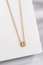 C-301 – 18k Gold Plated Stainless Steel Tarnish Free Waterproof Female Jewellery