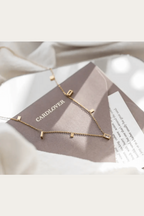 C-257 – 18k Gold Plated Stainless Steel Tarnish Free Waterproof Female Jewellery